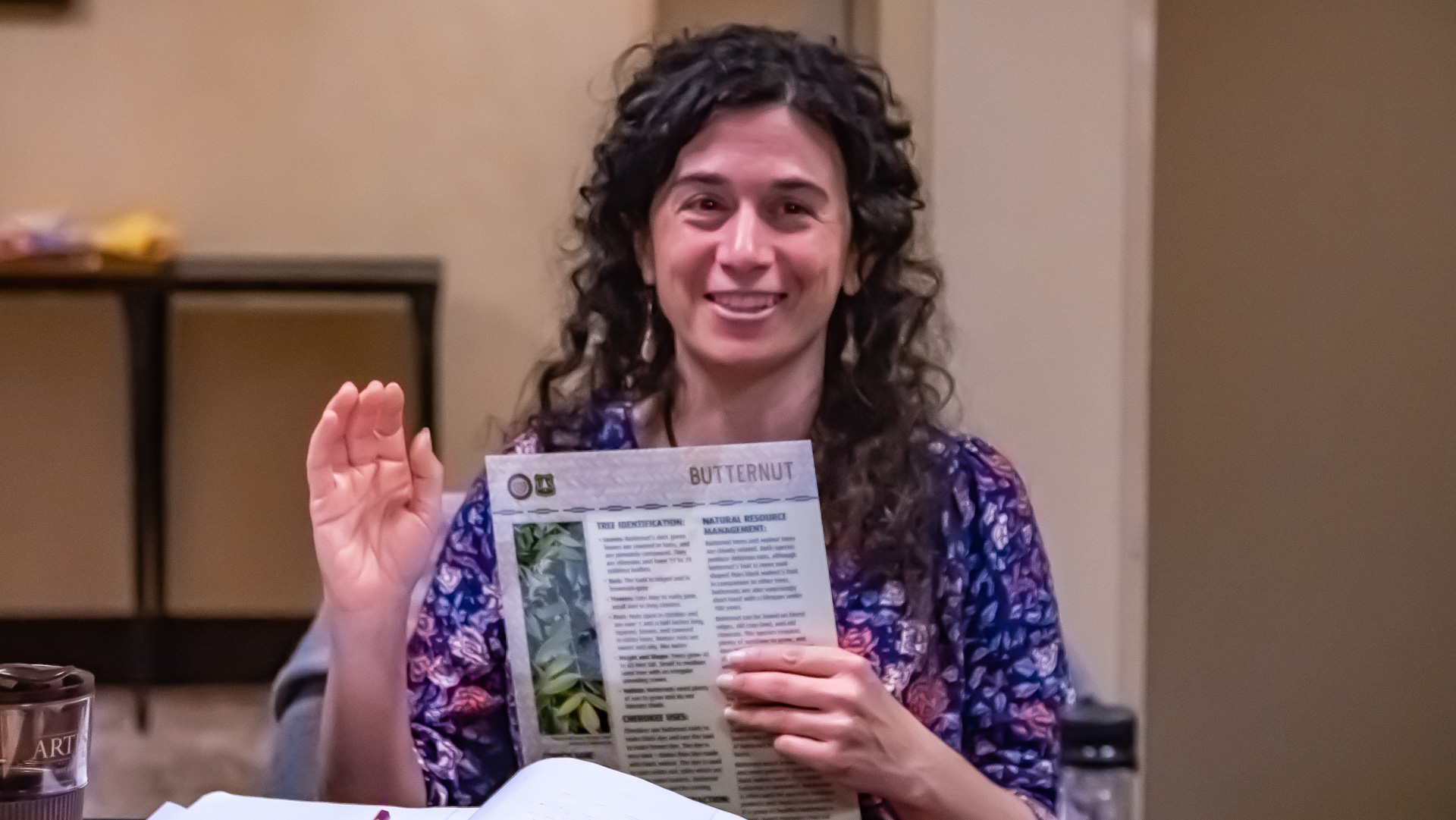 Michelle Baumflek speaking