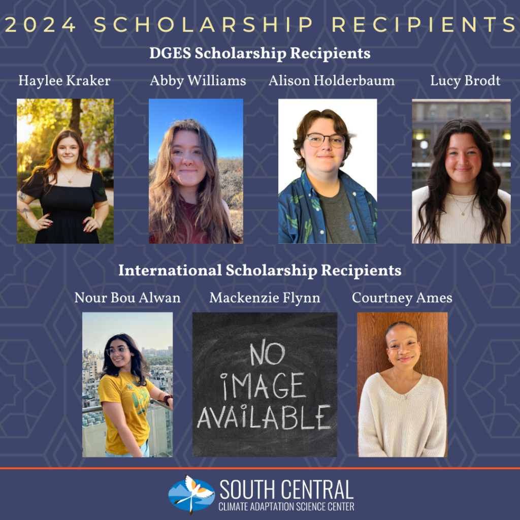 A grid of headshots of the 2024 scholarship recipients