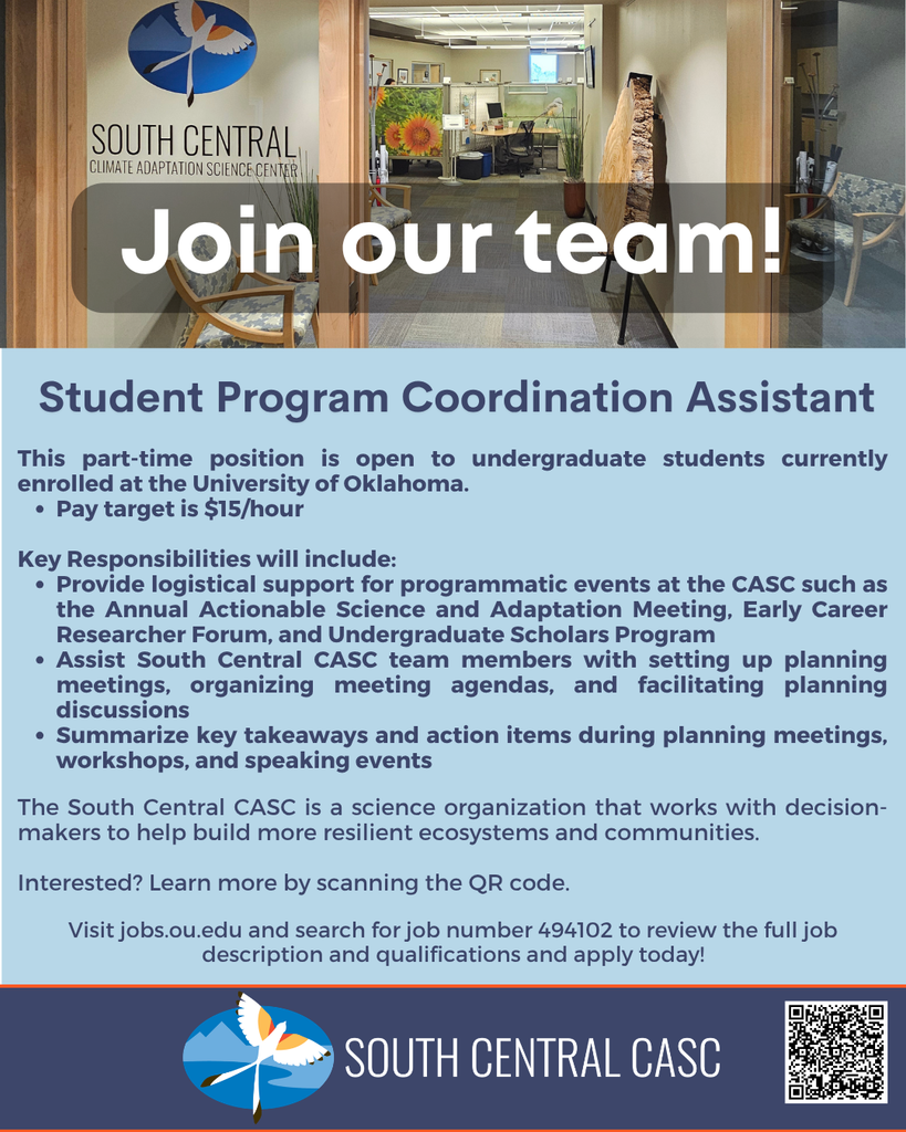 Student Program Coordination Assistant, apply today